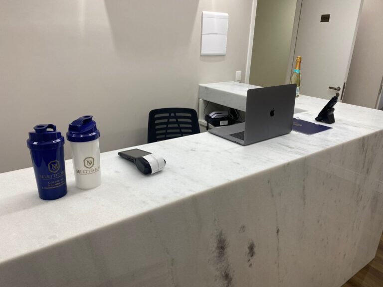 Balcão da Recepção